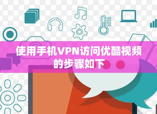 使用手机VPN访问优酷视频的步骤如下 使用手机VPN访问优酷视频的步骤如下