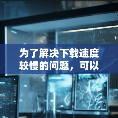 为了解决下载速度较慢的问题,可以按照以下步骤进行 为了解决下载速度较慢的问题,可以按照以下步骤进行