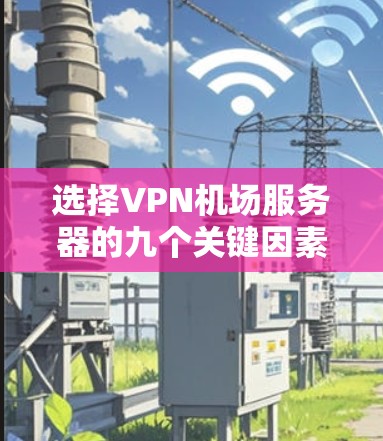 选择VPN机场服务器的九个关键因素
