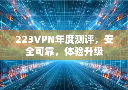 223VPN年度测评,安全可靠,体验升级