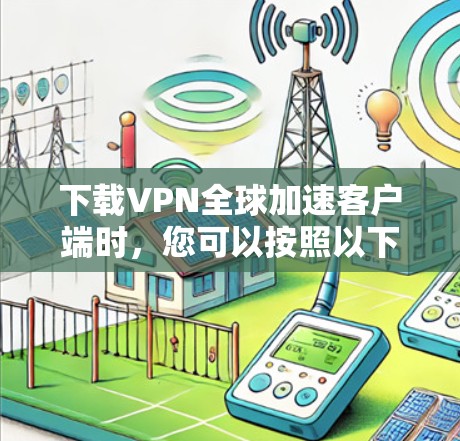 下载VPN全球加速客户端时,您可以按照以下步骤进行操作