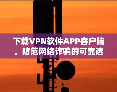 下载VPN软件APP客户端，防范网络诈骗的可靠选择